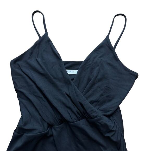 Susana Monaco Faux Wrap Asymmetrical Top Size Large - Picture 3 of 9